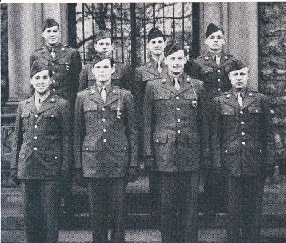 Photo of cadet officers from 1943
